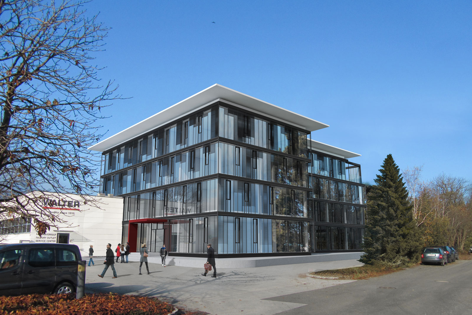 Visualisierung Headquarter Anif 2018