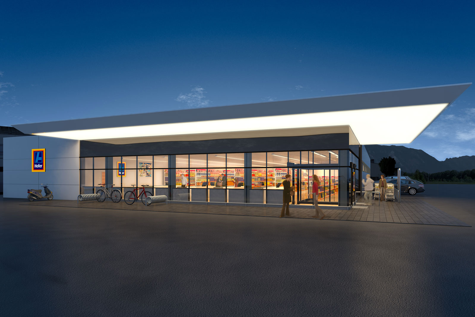 Hofer CI Entwicklung 2012