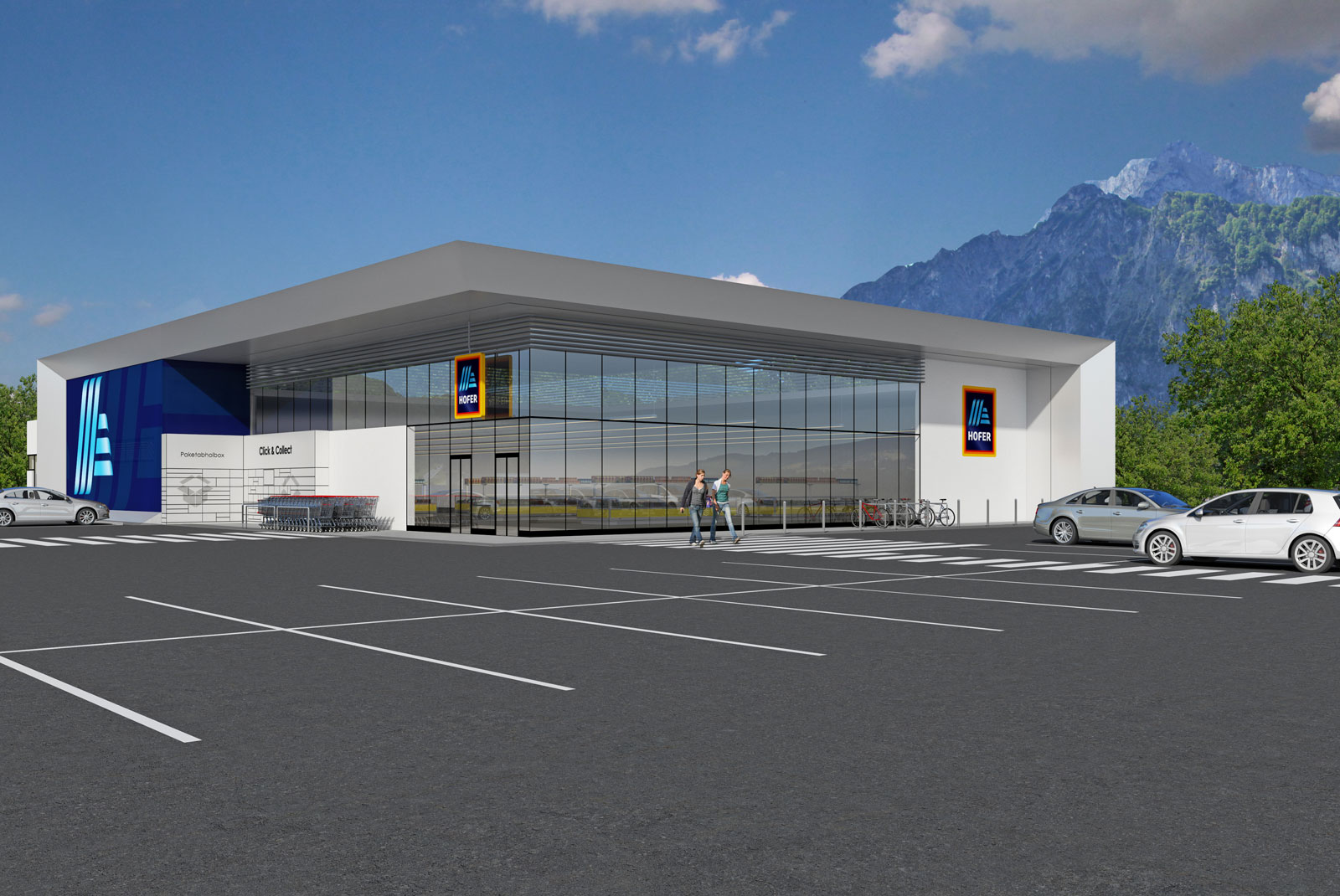 Hofer CI Entwicklung 2017