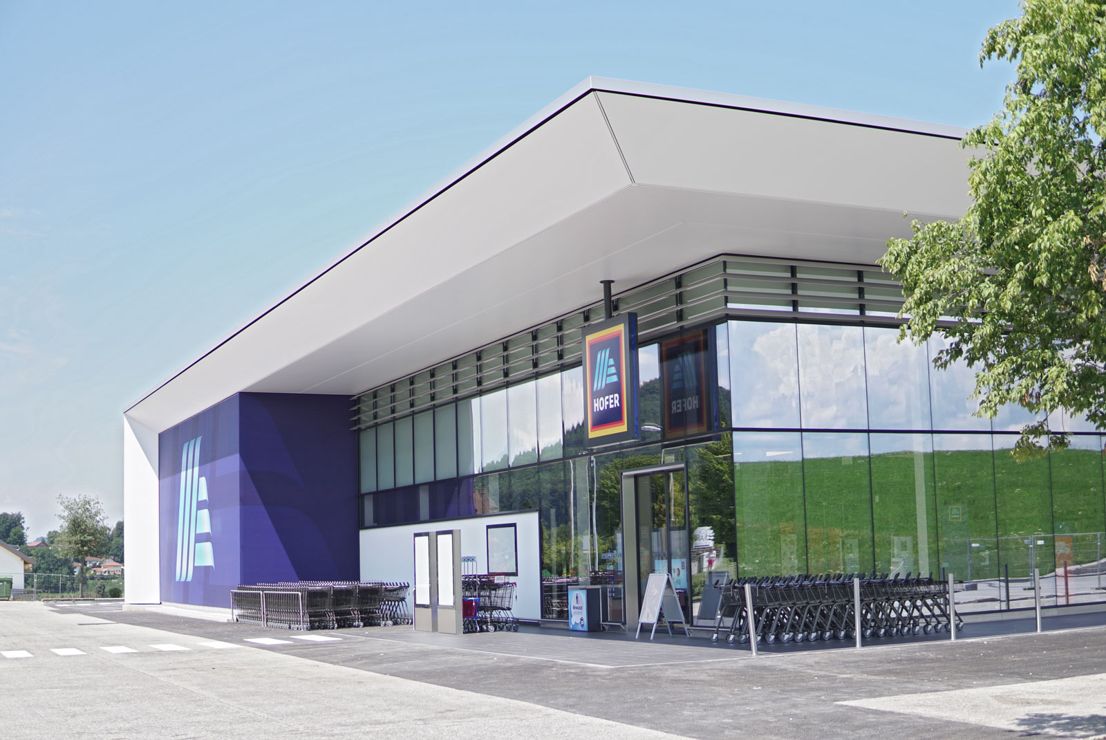 Hofer CI Entwicklung 2017